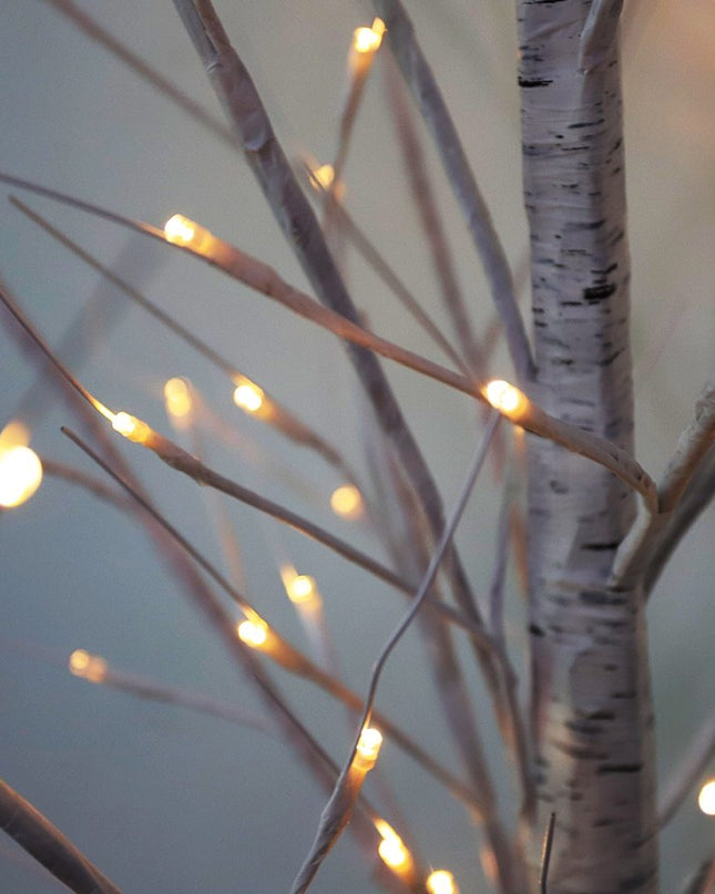 Birch tree decoration lights