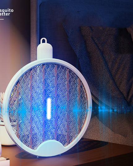 USB Electric Shock Charging Folding Mosquito Swatter - Here 4 you