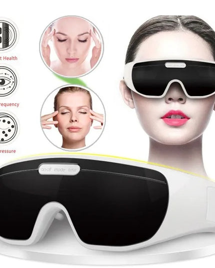Eye Massager For Migraines And Relaxation - Professional Eye Care Machine Ideal Birthday And Christmas Gift For Family And Friends