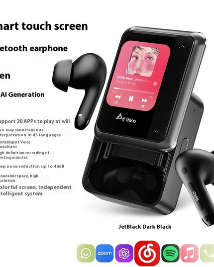 Intelligent AI Bluetooth-compatible Earphone Noise Reduction Real-time Translation