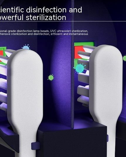 Tooth Brush Holder Sanitizer Uv Toothbrush Sanitizer Toothpaste Accessories Portable Toothbrush Sterilizer Portable Disinfectant
