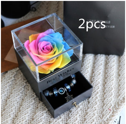 Eternal Flower Rose Jewelry Box - Here 4 you