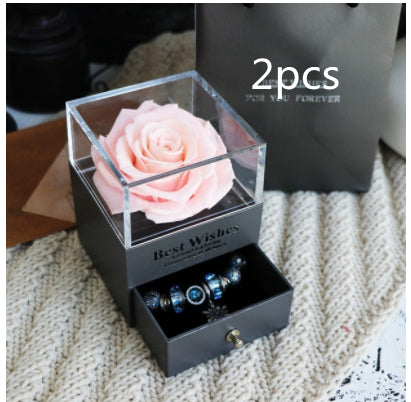 Eternal Flower Rose Jewelry Box - Here 4 you