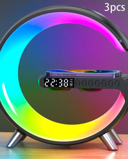 2023 G Shape LED Lamp Bluetooth speaker - Here 4 you