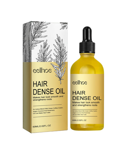 EELHOE Rosemary Hair Treatment Oil Scalp Cleansing Conditioning Volumizing Smoothing Repair Dry Frizzy Hair Conditioning Hair Treatment Oil