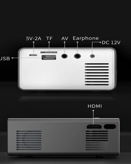 Home Office T300 Projector HD 1080P Mini Projector - Here 4 you