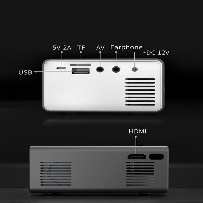 Home Office T300 Projector HD 1080P Mini Projector - Here 4 you