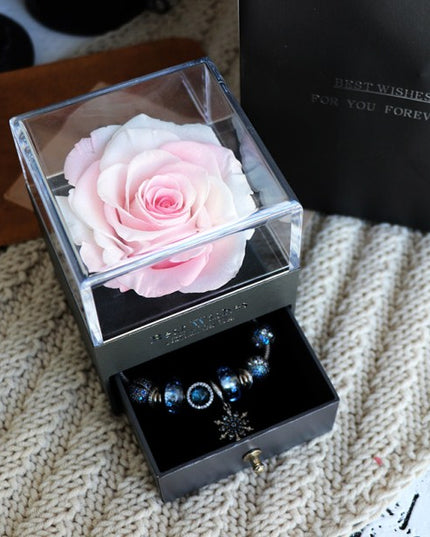 Eternal Flower Rose Jewelry Box - Here 4 you
