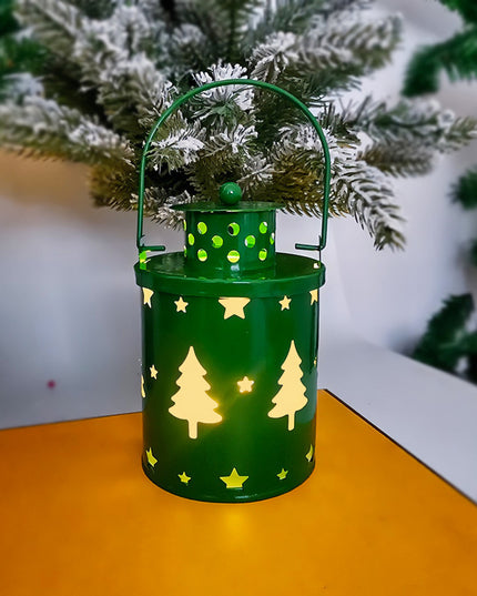 Christmas Candle Lights LED Small Lanterns Wind Lights Electronic Candles Nordic Style Creative Holiday Decoration Decorations
