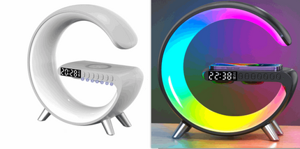 2023 G Shape LED Lamp Bluetooth speaker - Here 4 you