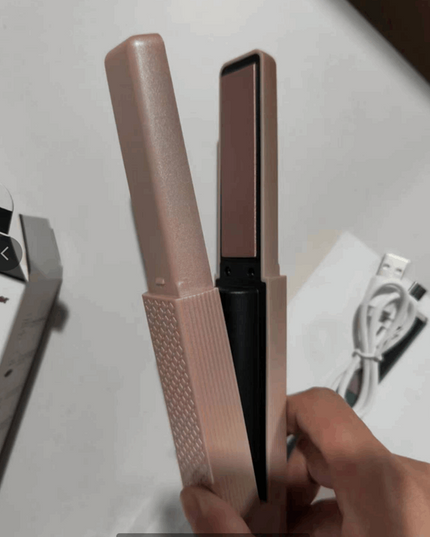 Cordless USB Mini Ceramic Hair Straightener - Here 4 you