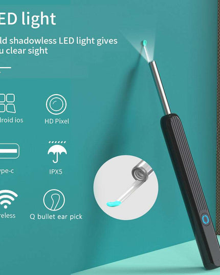 NE3 Wireless Ear Cleaner with Camera LED light - Here 4 you