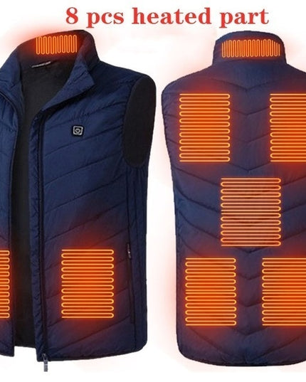 Heated Vest Washable Usb Charging Electric Winter Clothes - Here 4 you
