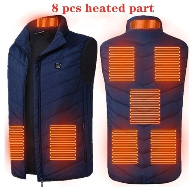 Heated Vest Washable Usb Charging Electric Winter Clothes - Here 4 you