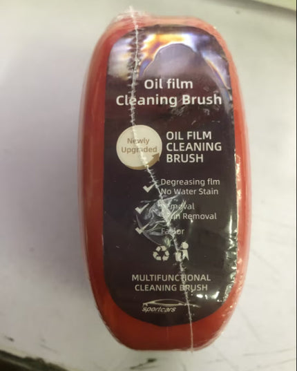 Automotive Oil Film Cleaning Brush Windshield Car Glass Sponge Cleaner Universal Removes Dirt Glass Cleaning Wipe Board Tool
