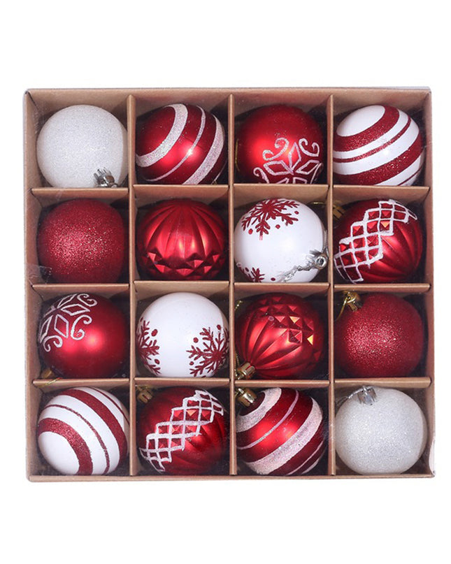 Christmas Tree Decorations Xmas Ornaments Red Gold Silver Blue