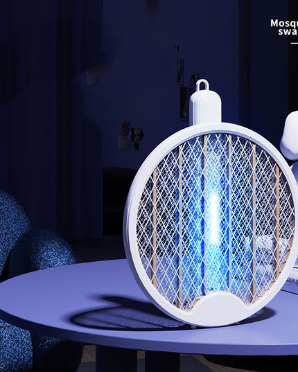 USB Electric Shock Charging Folding Mosquito Swatter - Here 4 you