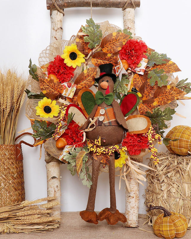 Thanksgiving Decor Luminous Wreath