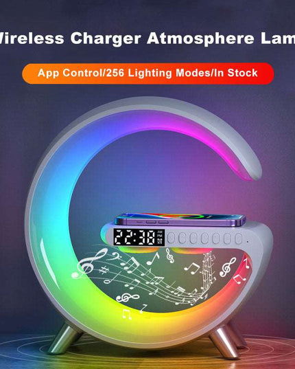 2023 G Shape LED Lamp Bluetooth speaker - Here 4 you