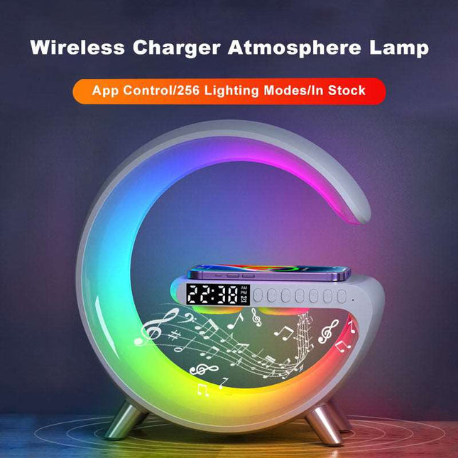 2023 G Shape LED Lamp Bluetooth speaker - Here 4 you