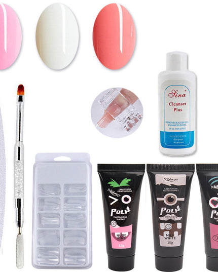 Nail Art Solid Extension Glue Set