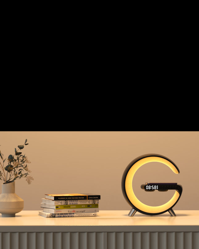 2023 G Shape LED Lamp Bluetooth speaker - Here 4 you