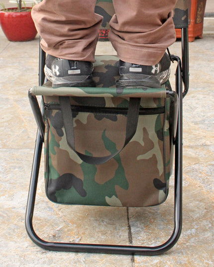 Outdoor Folding Fishing Chair Art Student Stool Portable Bac