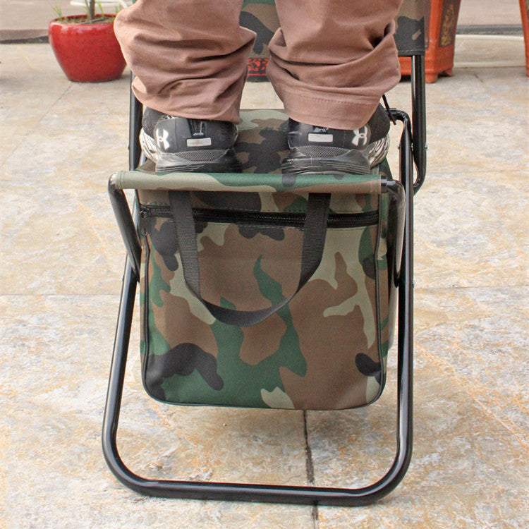 Outdoor Folding Fishing Chair Art Student Stool Portable Bac