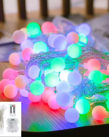 LED USB Remote Control Battery Small Ball Lights Christmas Home Decor