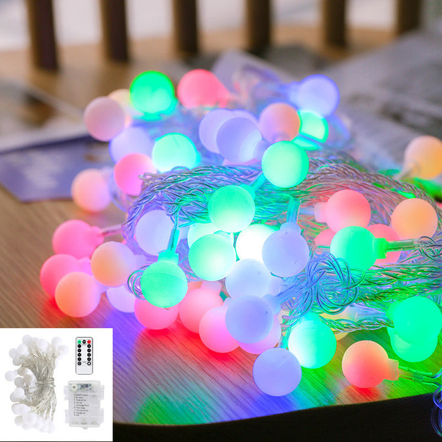 LED USB Remote Control Battery Small Ball Lights Christmas Home Decor
