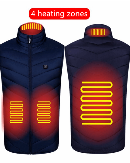 Heated Vest Washable Usb Charging Electric Winter Clothes - Here 4 you