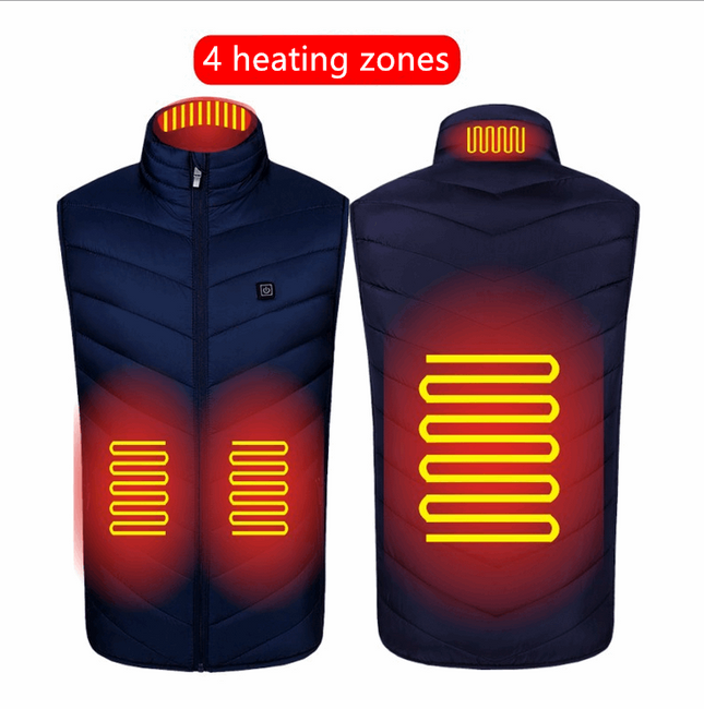 Heated Vest Washable Usb Charging Electric Winter Clothes - Here 4 you