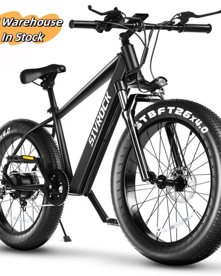 Professional Electric Bike For Adults, 26 X 4.0 Inches Fat Tire Electric Mountain Bicycle, 1000W Motor 48V 15Ah Ebike For Trail Riding, Excursion And Commute, UL And GCC Certified (USA ONLY)
