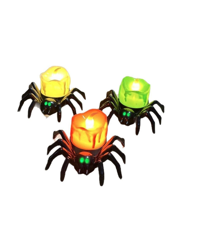 Halloween Decoration Spider Night Lights Party Supplies Decoration Props Bar, Haunted House, Horror Party Accessories