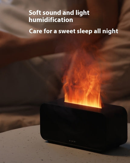 Timing Simulation Aroma Diffuser Usb Household Flame Humidifier  Aromatherapy Machine Spray Air Flame Humidifier Diffuser