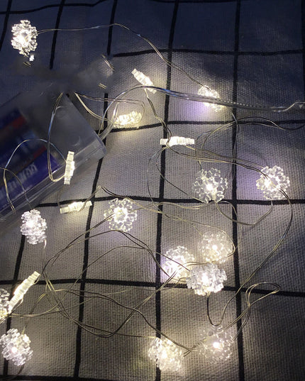 Christmas Decoration Light LED String Lights Santa Claus Snowflakes Pumpkin Lantern Ghost Halloween Christmas For Home Decor