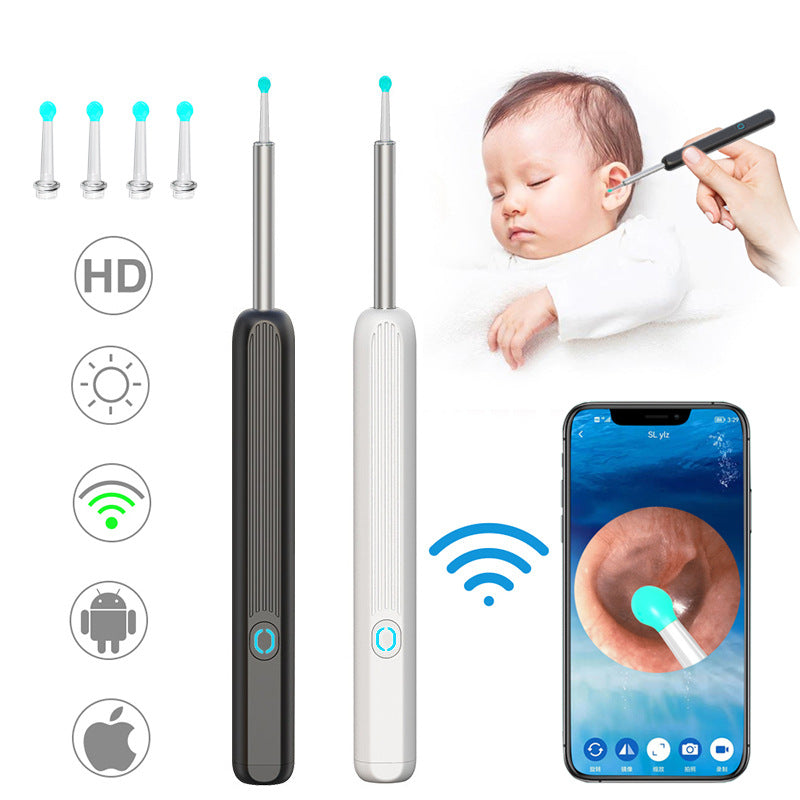 NE3 Wireless Ear Cleaner with Camera LED light - Here 4 you