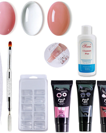 Nail Art Solid Extension Glue Set