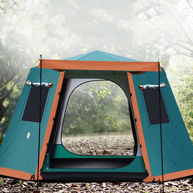 Outdoor 3-4-5-6 People Fully Automatic Camping Tent - Here 4 you