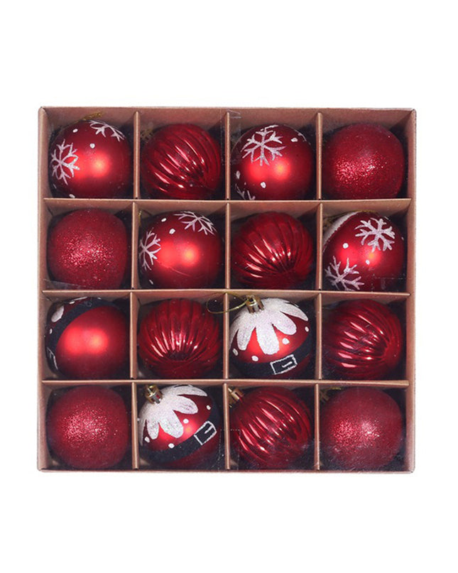 Christmas Tree Decorations Xmas Ornaments Red Gold Silver Blue