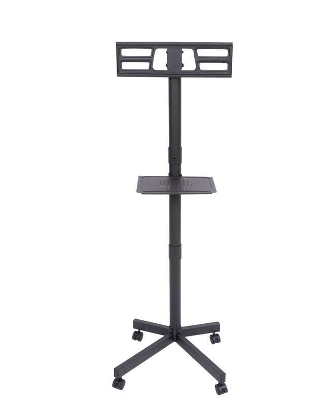 Metal Mobile TV Stand On Wheels