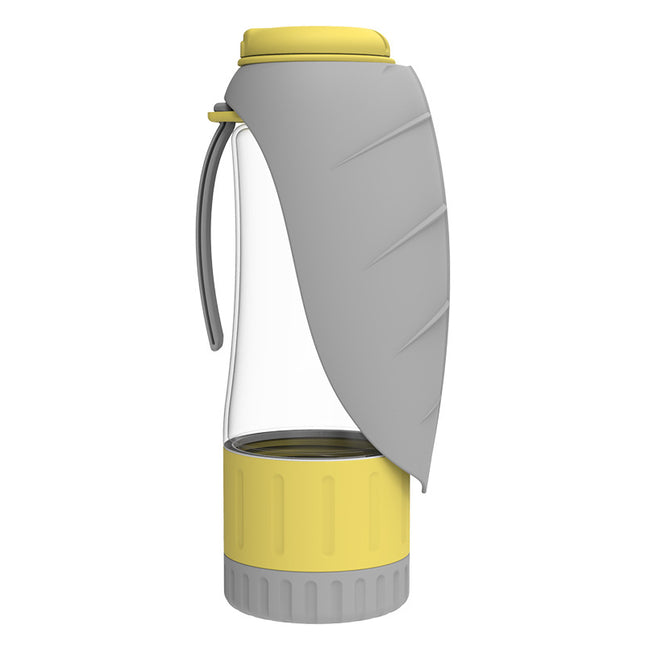 2 In 1 Foldable Multifunction Pet Dog Water Bottle - Here 4 you