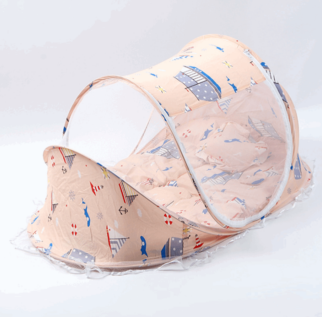 Foldable  Baby Bed Net With Pillow Net 2pieces Set - Here 4 you