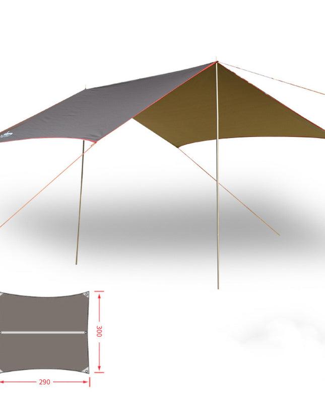 UV And Rainproof Awning Outdoor Camping Tent - Here 4 you
