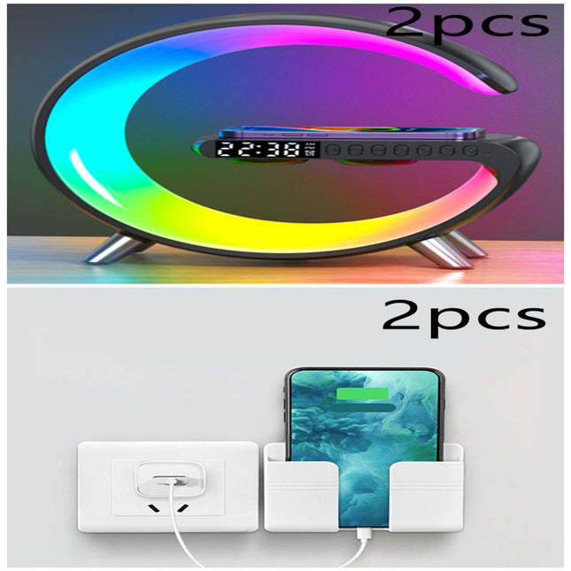 2023 G Shape LED Lamp Bluetooth speaker - Here 4 you