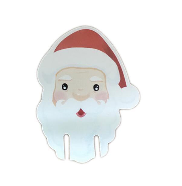 10PcsLot Paper Red Christmas Hat Wine Champagne Tipple Cup Card Christmas Party Table Decor DIY Decorations