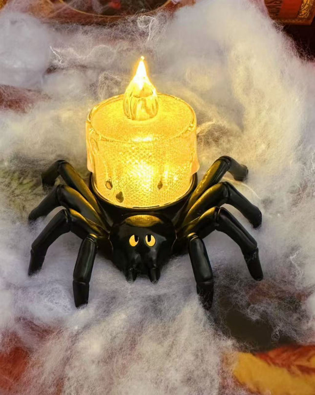 Halloween Decoration Spider Night Lights Party Supplies Decoration Props Bar, Haunted House, Horror Party Accessories