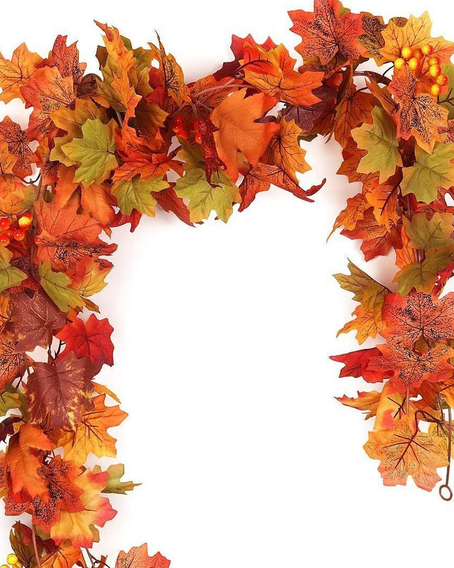 Thanksgiving Rattan Maple Rattan Decoration