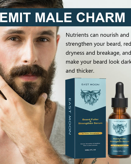 Beard Care Solution Gentle And Shine Men's Beard Strong Beard Root