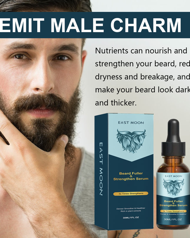 Beard Care Solution Gentle And Shine Men's Beard Strong Beard Root